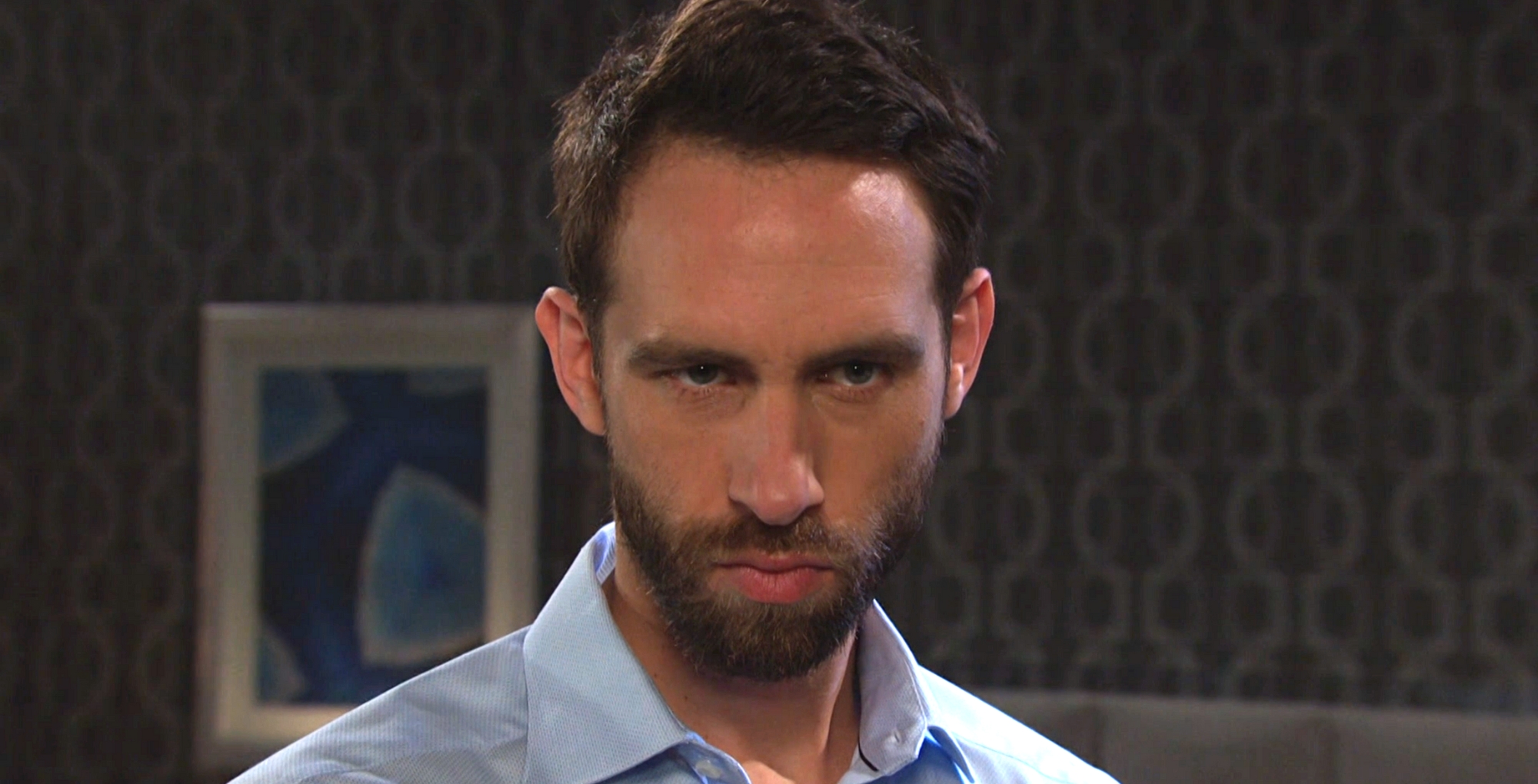 everett lynch on days of our lives looking a bit mad.