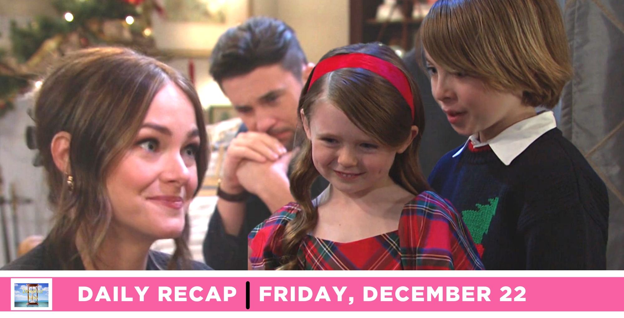 stephanie johnson made a promise to thomas and charlotte on days of our lives recap for friday, december 22, 2023.