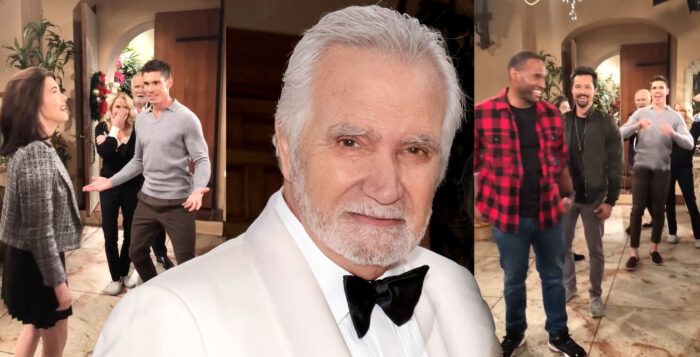 John McCook Leads B&B's Holiday Edition Of Dance Telephone