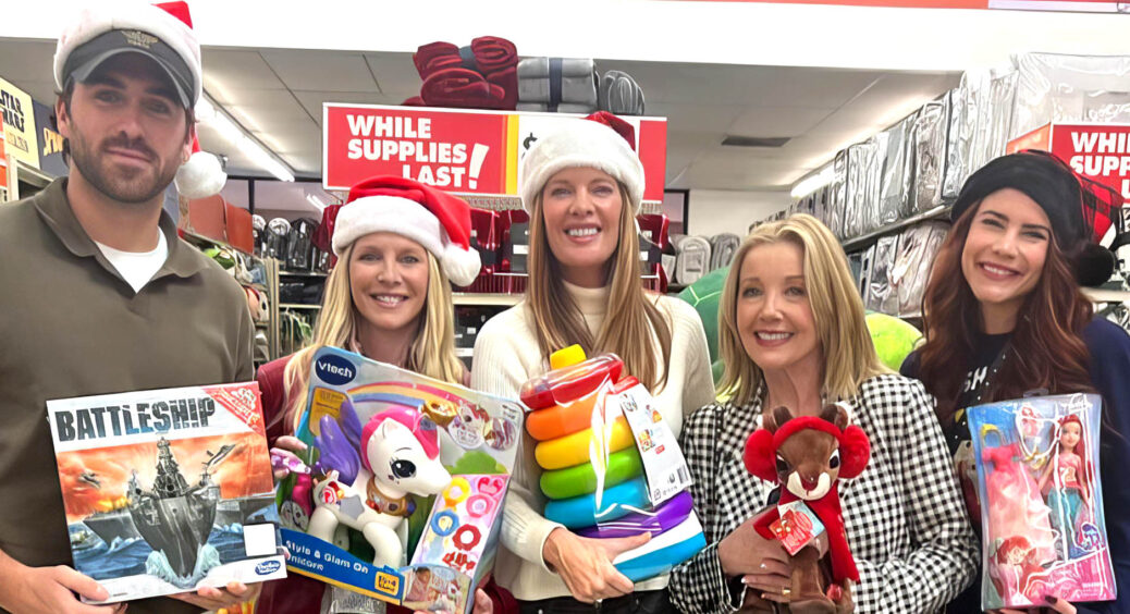 Y&R’s Michelle Stafford Leads Co-Stars On A Mission To Deliver Holiday Cheer