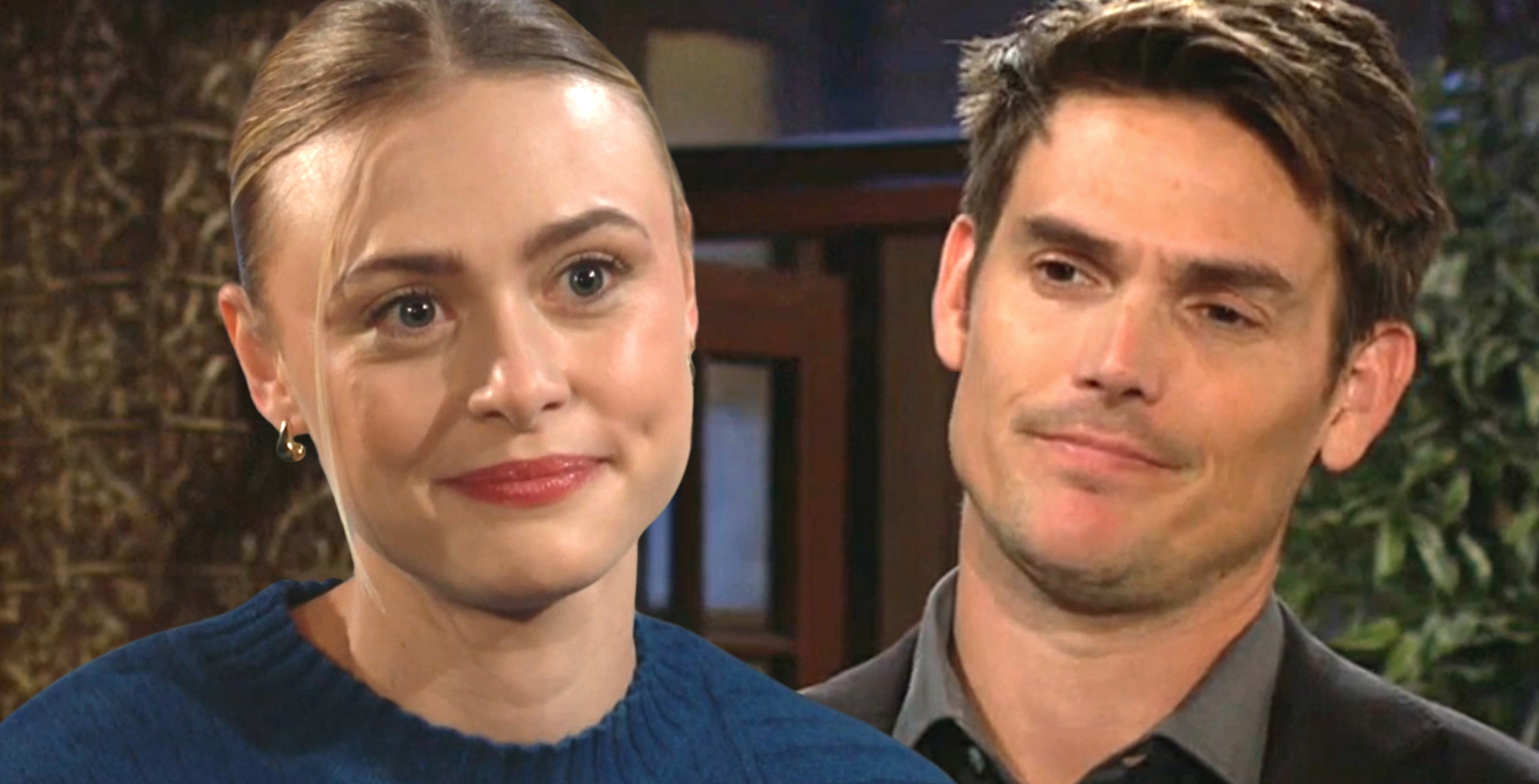 claire grace and adam newman on the young and the restless.