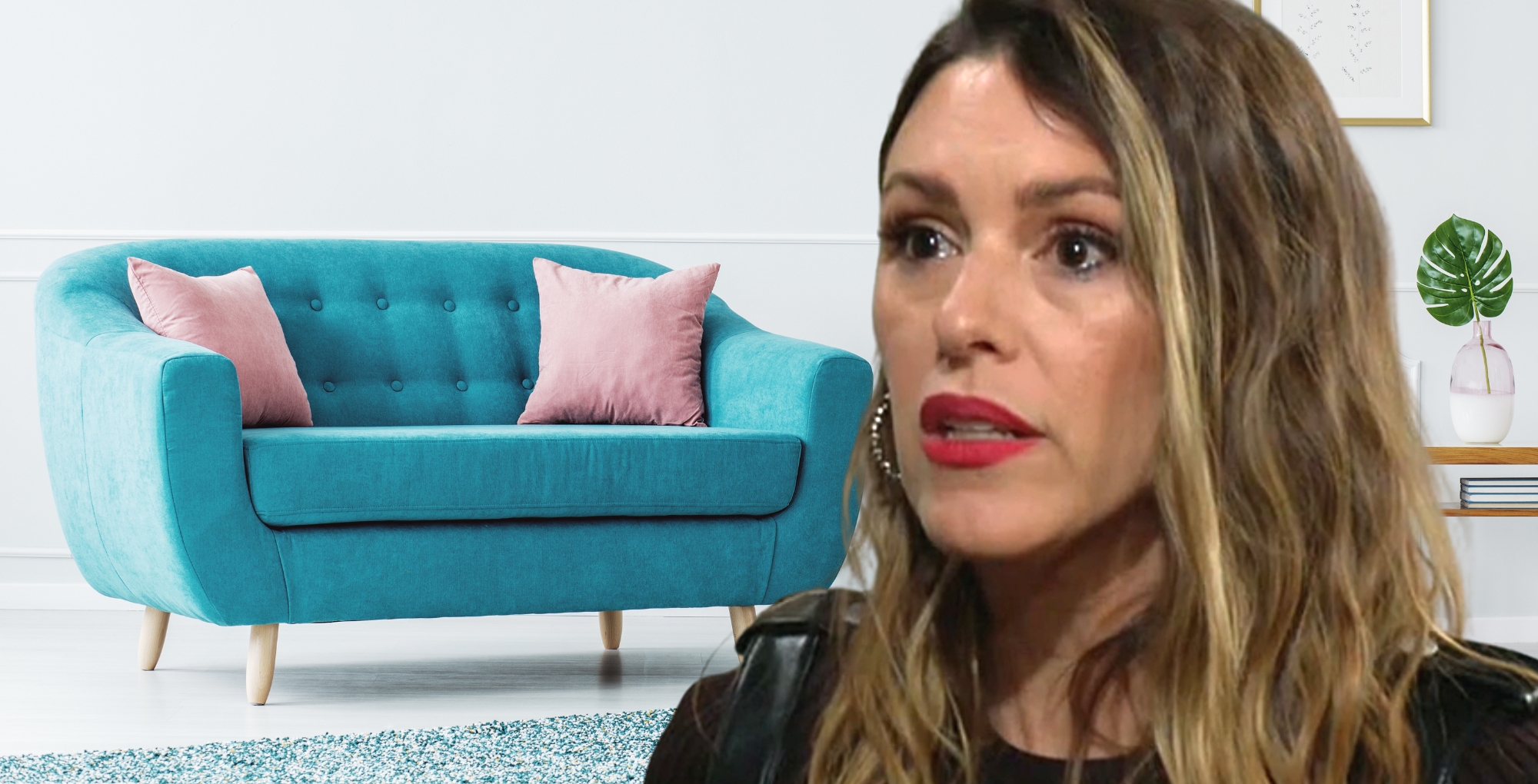 chloe mitchell of the young and the restless is on the soap hub couch.
