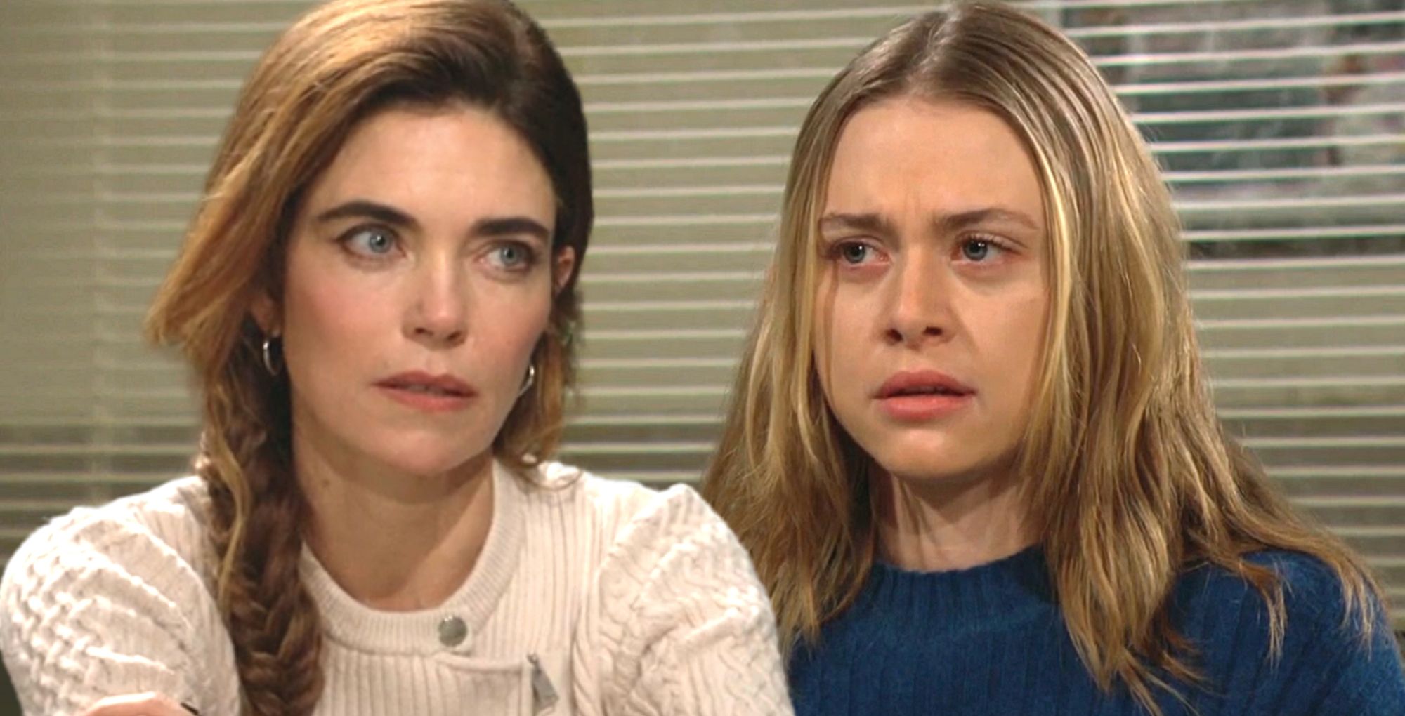 victoria newman and claire grace on the young and the restless.