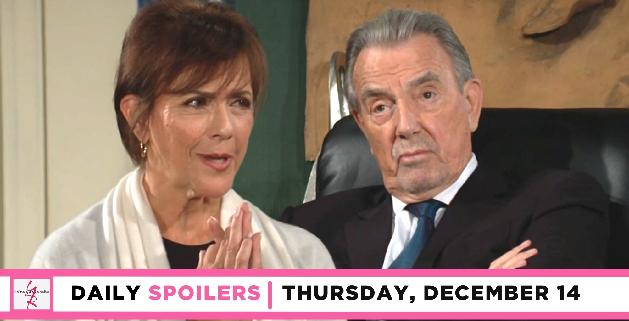 the young and the restless spoilers for december 14, 2023, episode 12766, has jordan vs. victor.