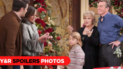 Y&R Sneak Peek Photos: Tree Trimming And A Happy Child