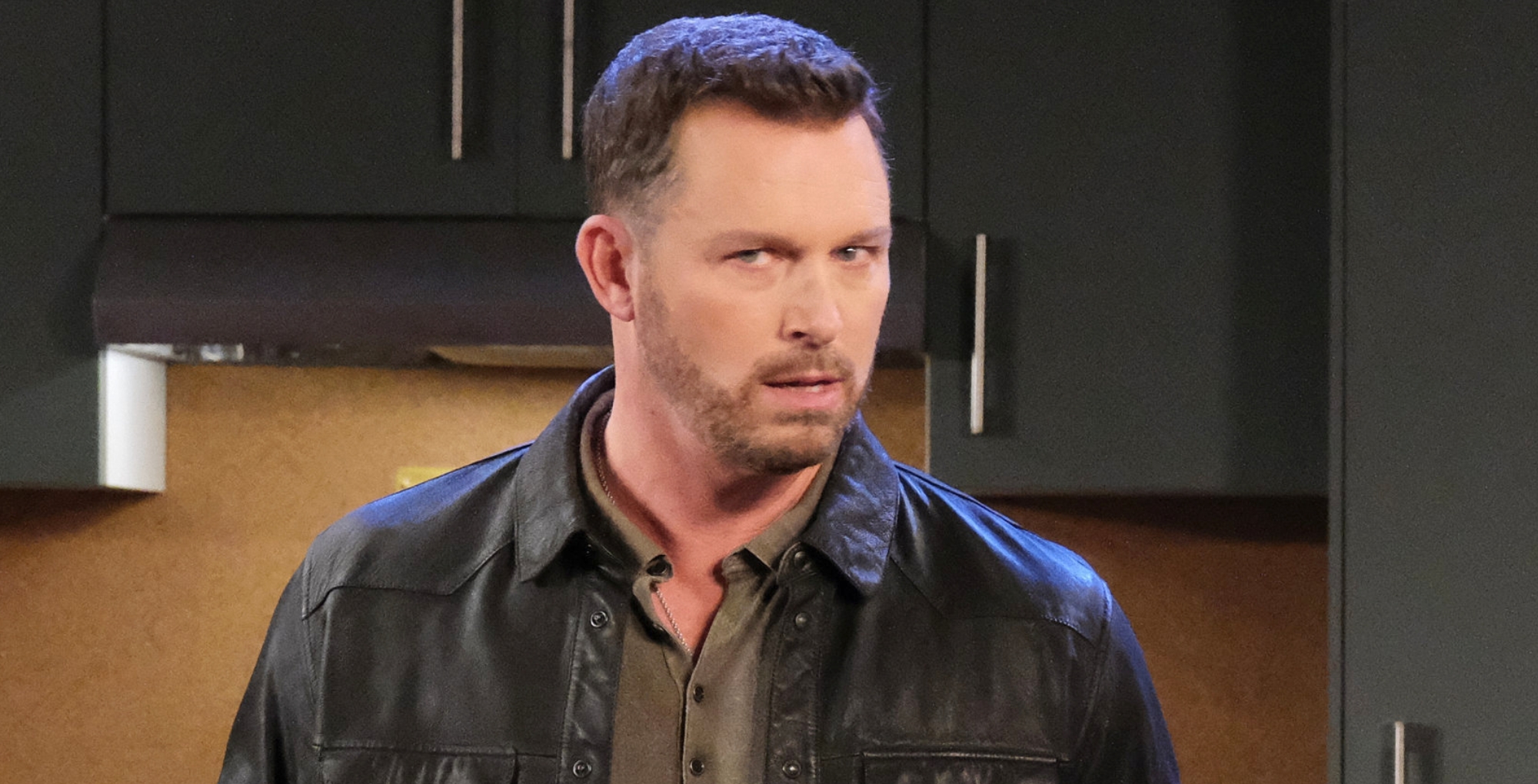 brady black of days of our lives looking confused.