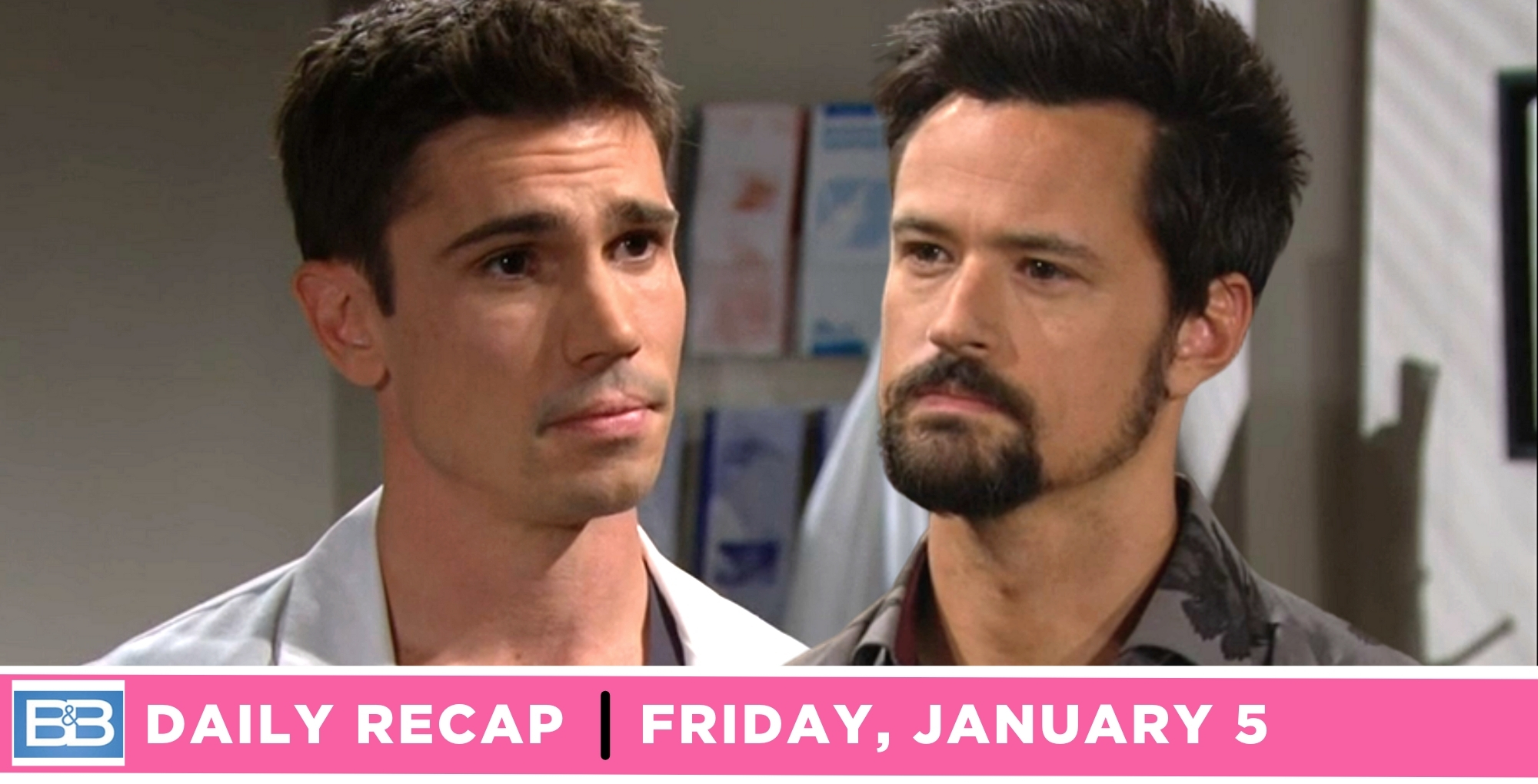 the bold and the beautiful recap for january 5, 2024, episode 9181, finn and thomas.