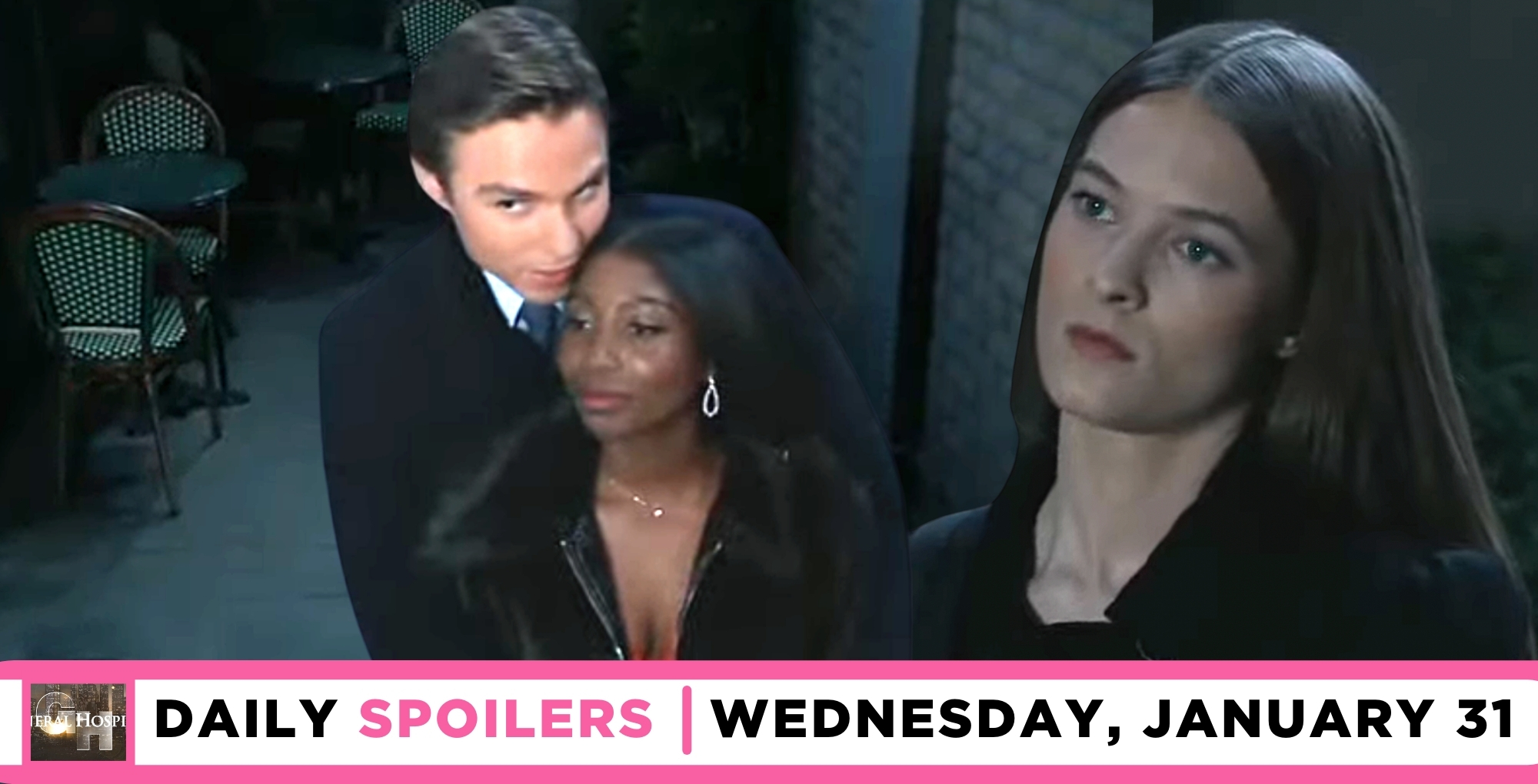 general hospital spoilers for january 31, 2024, episode 15394, spencer, trina, esme