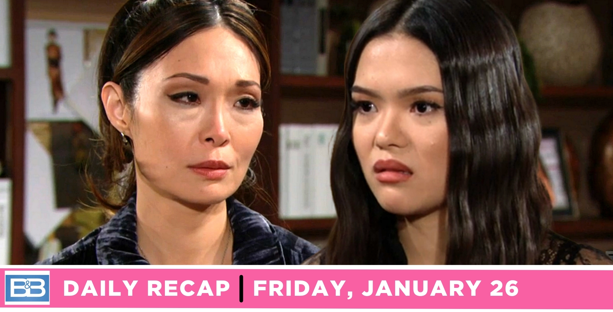 bold and the beautiful recap for january 26 2024, episode 9196, poppy and luna