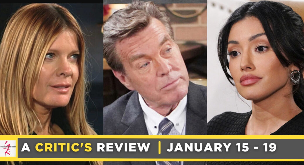 A Critic’s Review of The Young and the Restless: Good Choices and Thirsty Antics