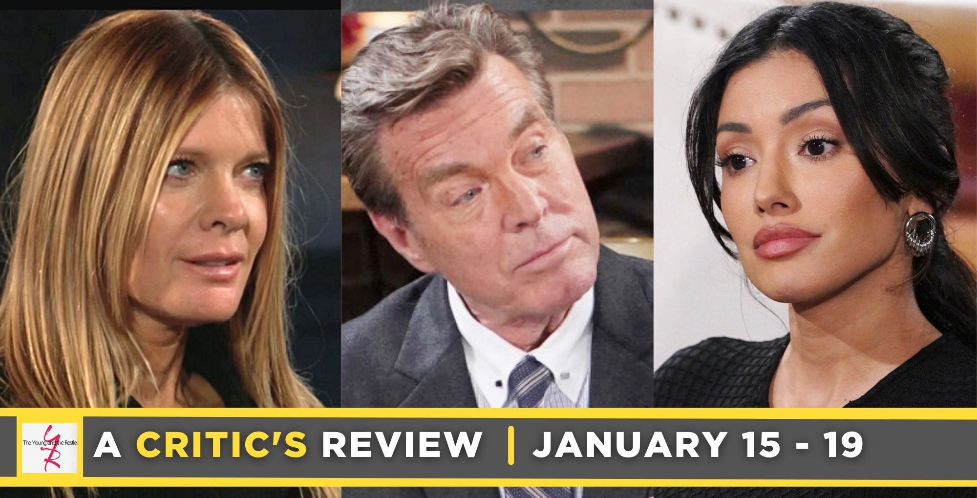 the young and the restless critic's review for january 15 – january 19, 2024, phyllis, jack, audra