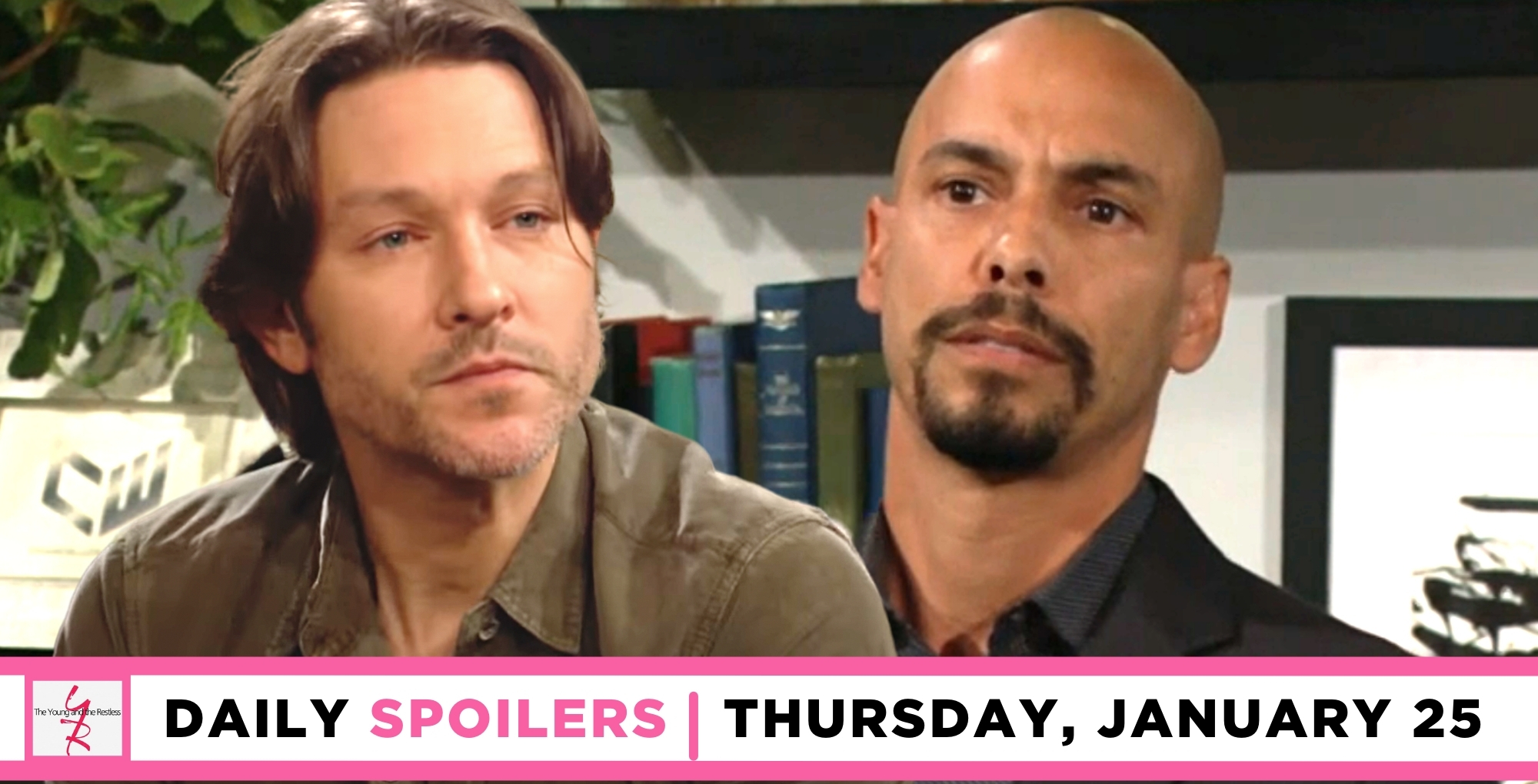 the young and the restless spoilers for january 25, 2024, episode 12793, has daniel confronted by devon.