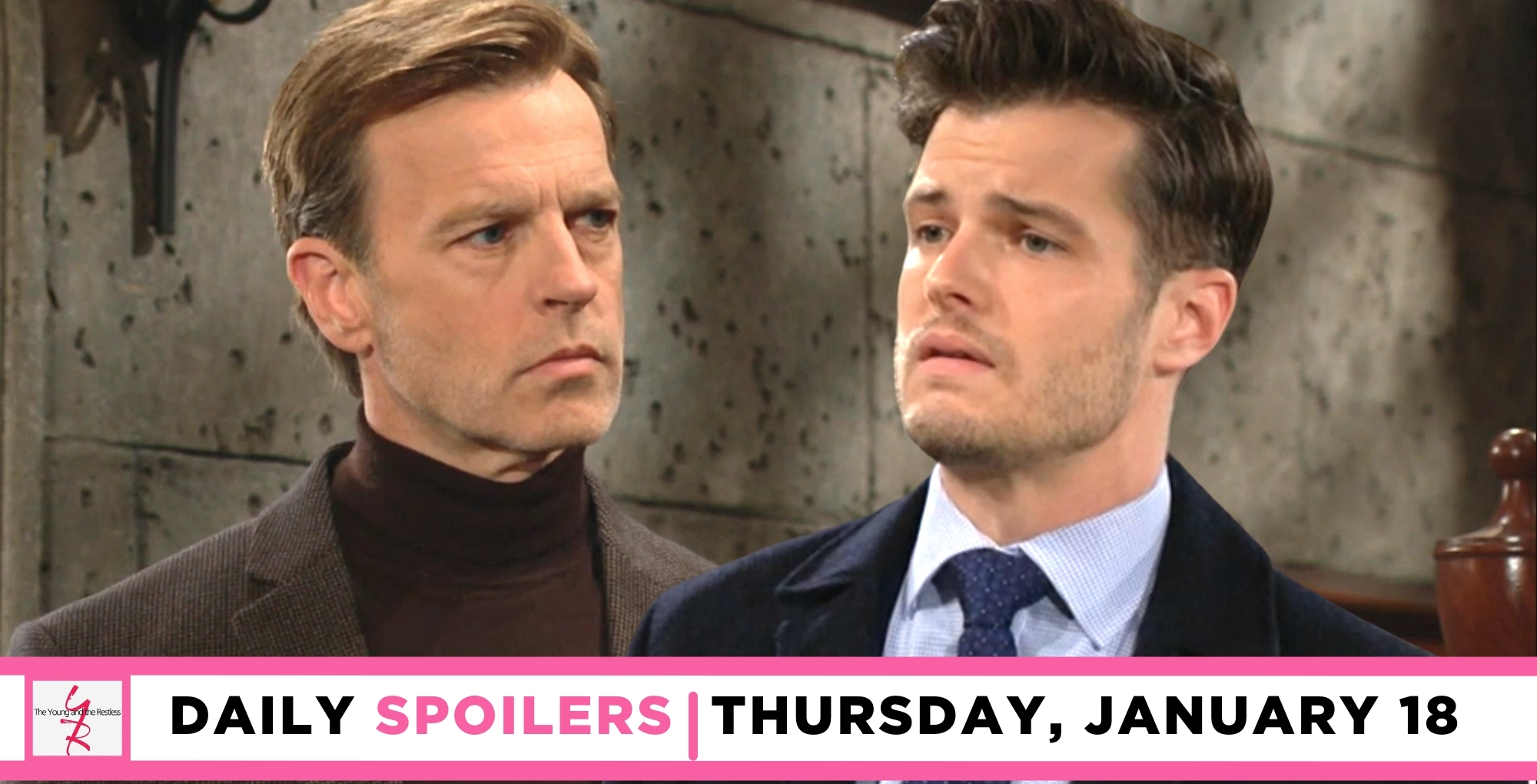 the young and the restless spoilers for january 18, 2024, episode 12788, tucker faces kyle.