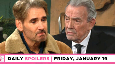 Victor Newman Has Questions For Cole