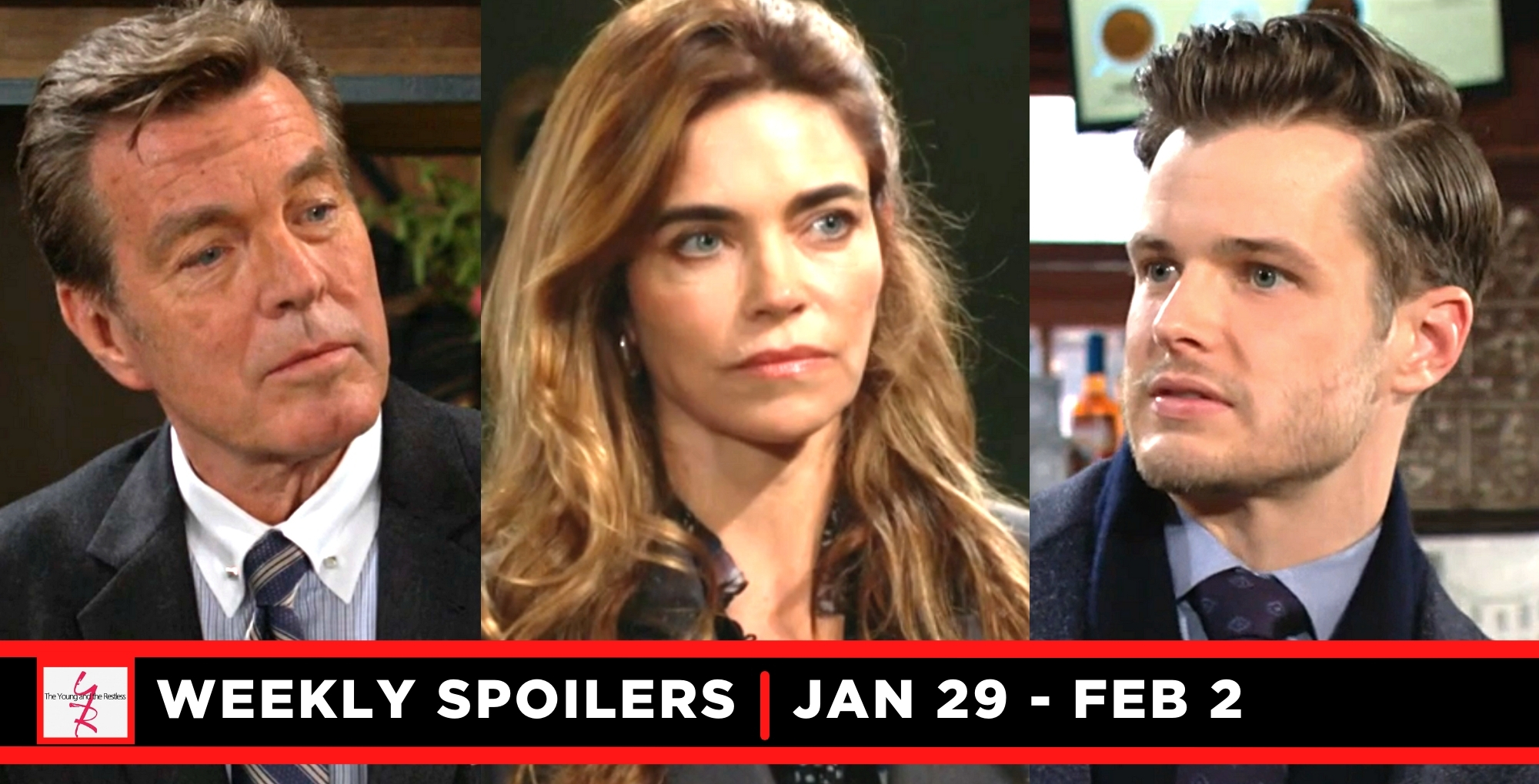 young and the restless spoilers for the week of january 29- february 2, jack, victoria, kyle