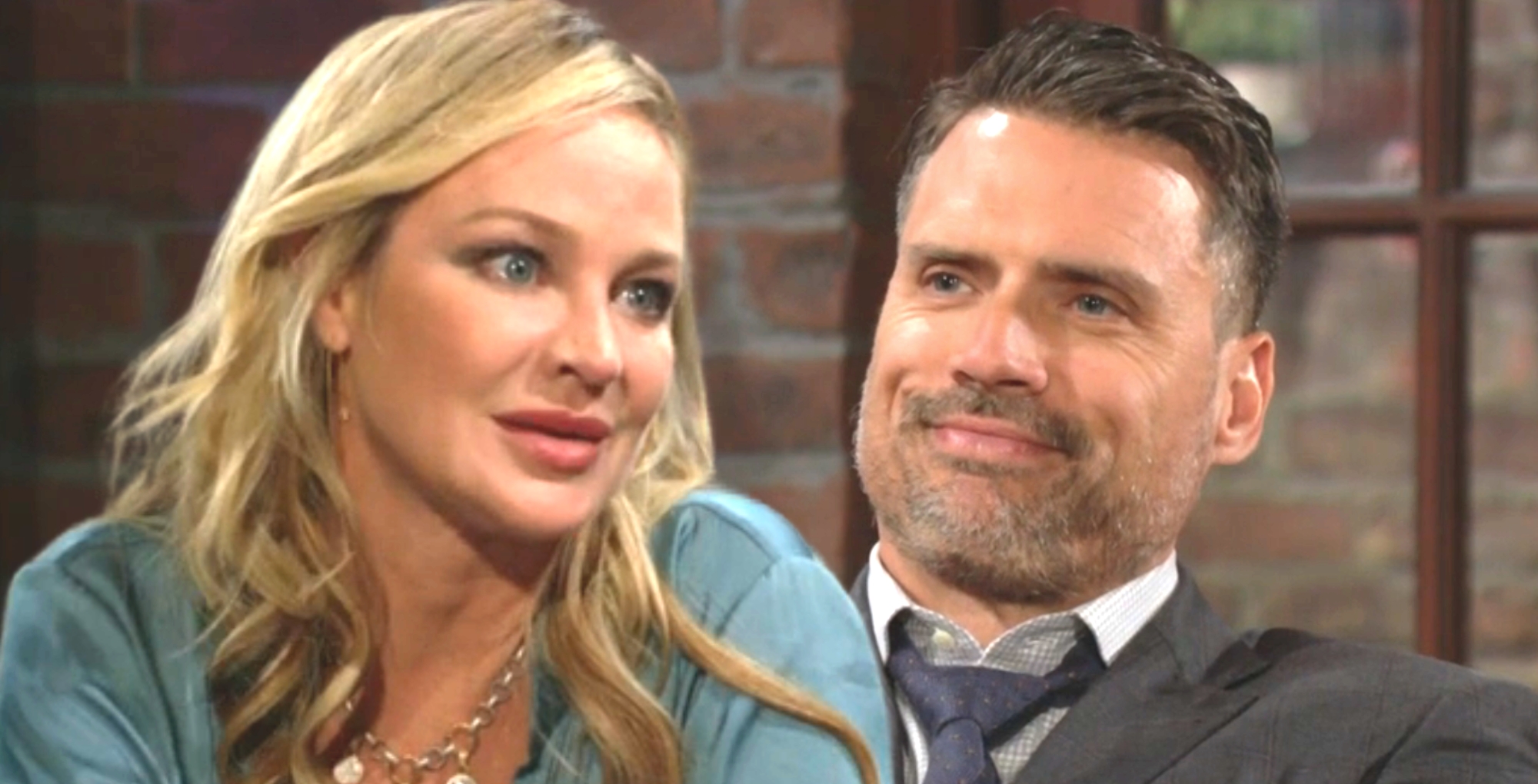 sharon and nick newman on the young and the restless.