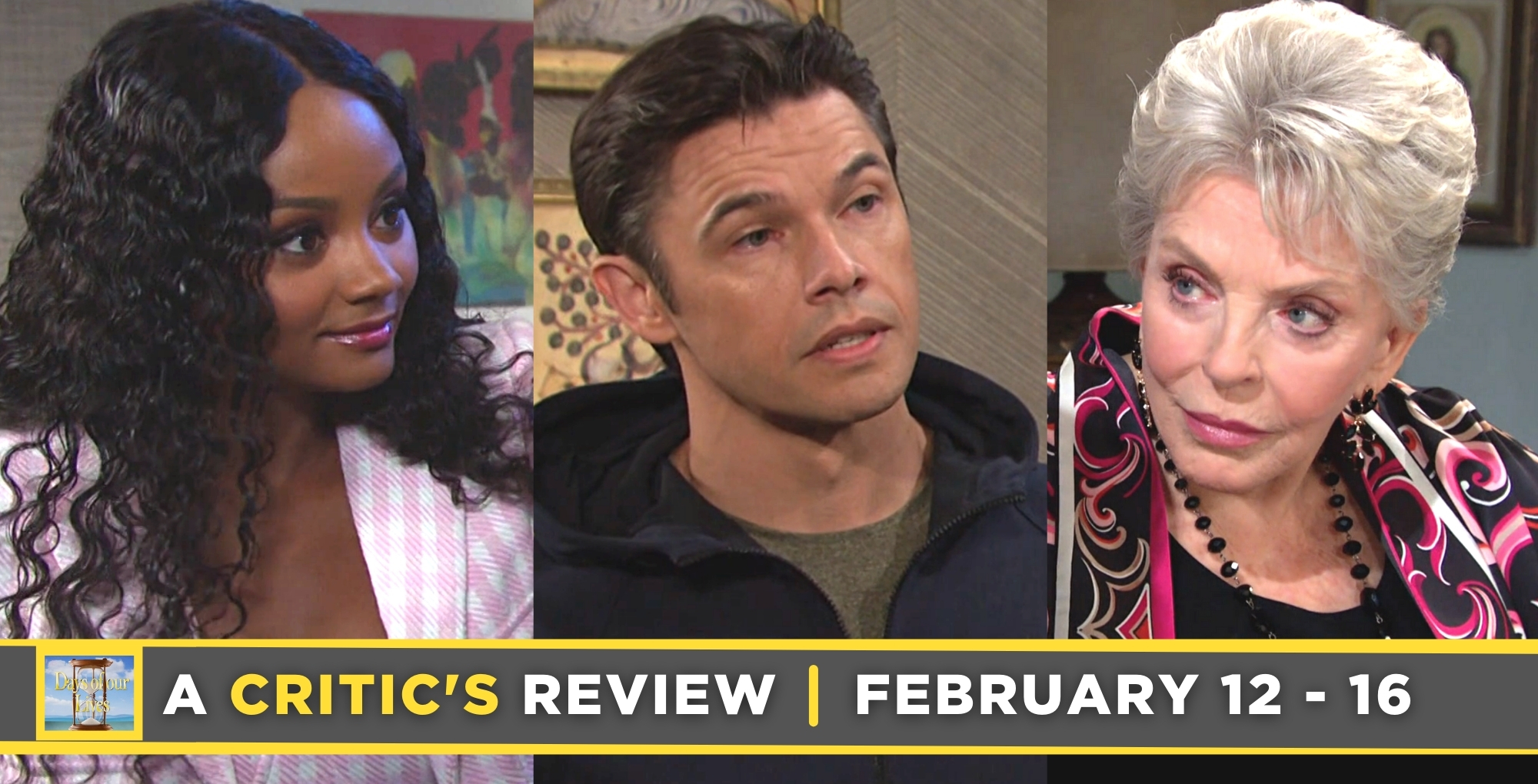 the days of our lives critic's review for february 12 – february 16, 2024, chanel, xander, julie