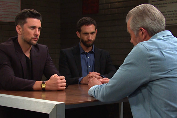 days of our lives february 6, 2024, chad, everett, and clyde.