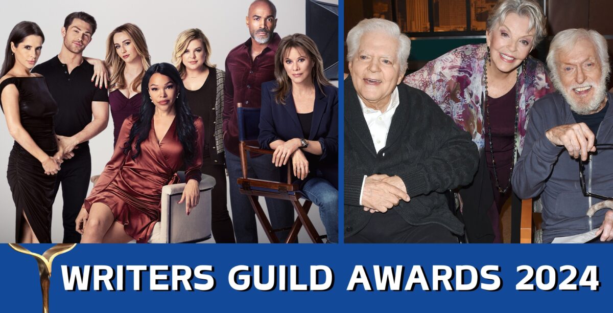 general hospital and days of our lives writer's guild awards.