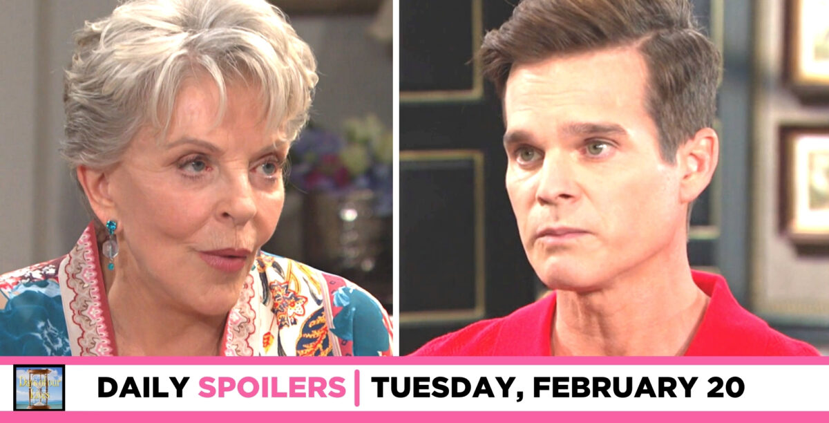 days of our lives spoilers for february 21, 2024, episode 14797, julie and leo.