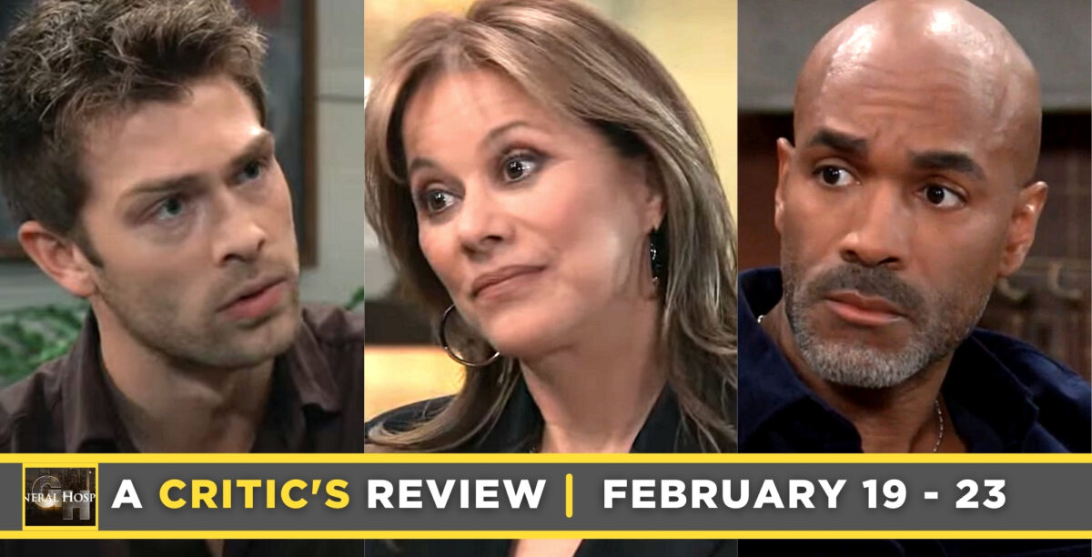 general hospital critic's review for february 19 - february 23, 2024, dex, alexis, curtis