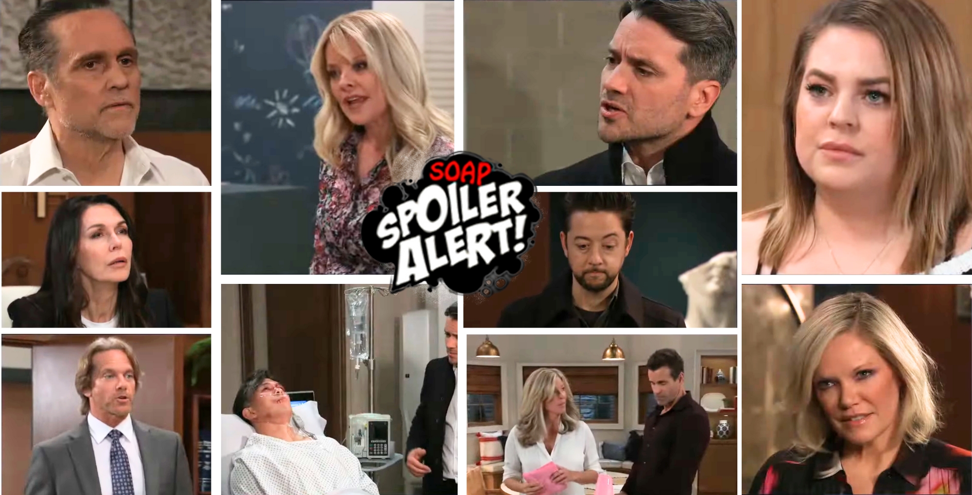 general hospital spoilers video preview for march 1 collage.
