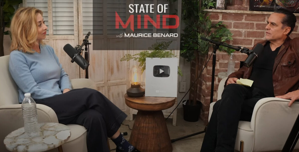 maurice benard of general hospital with sharon lawrence on state of mind.