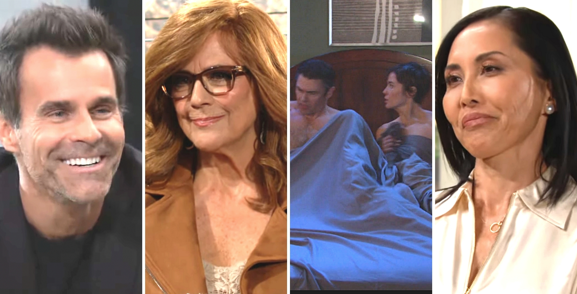 best and worst of soap operas for week of february 12, 2024, four photos.
