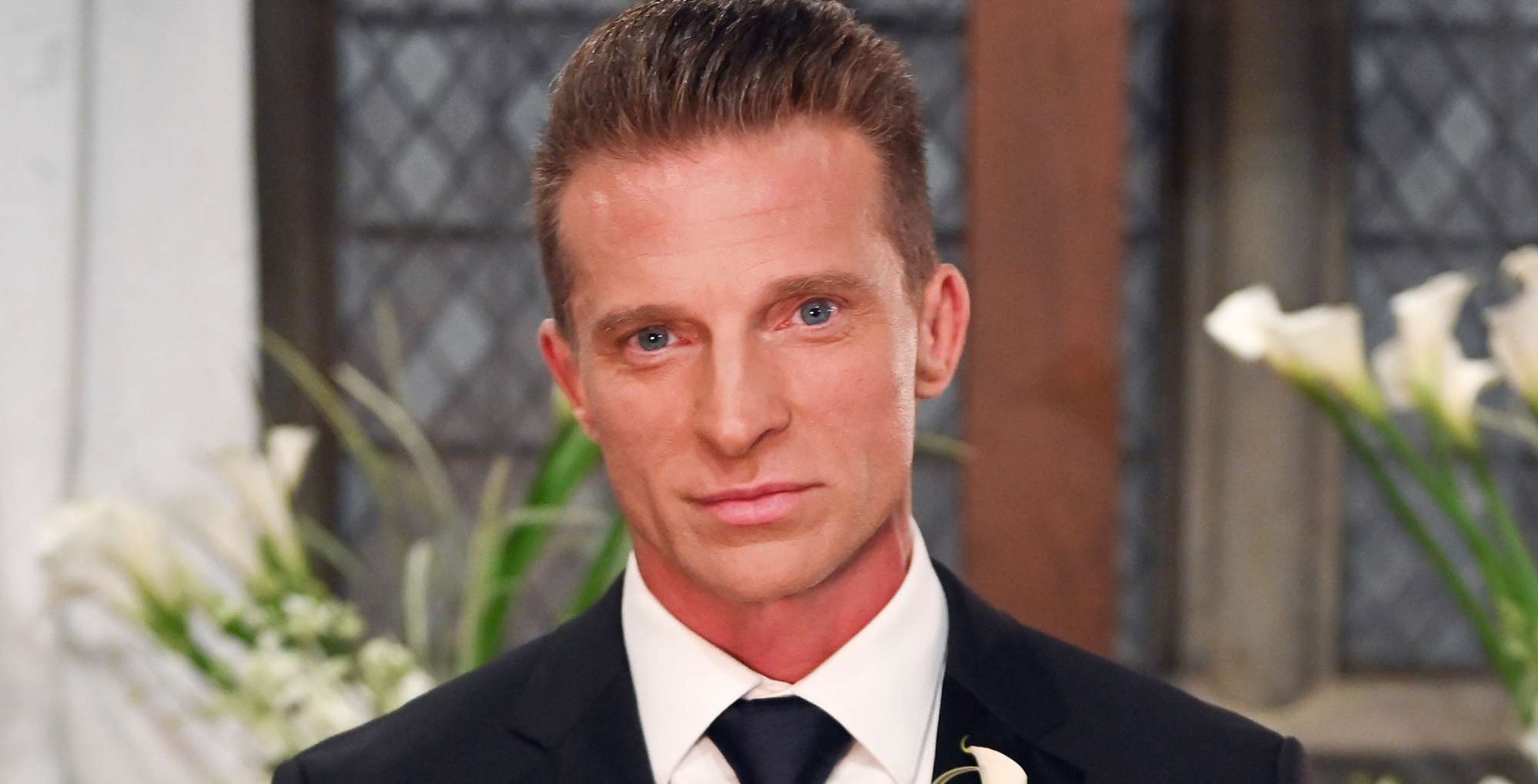 steve burton as jason morgan on general hospital.