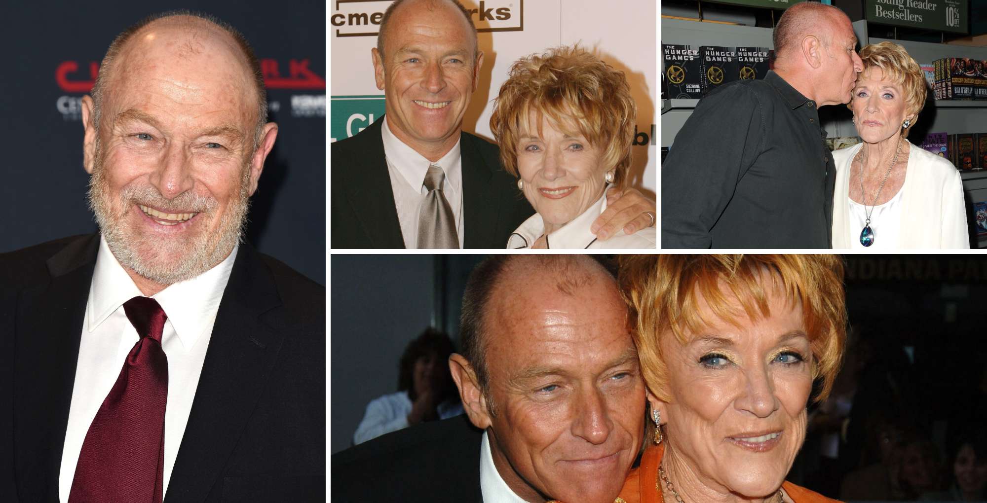 the young and the restless star corbin bernsen with his mom jeanne cooper collage.