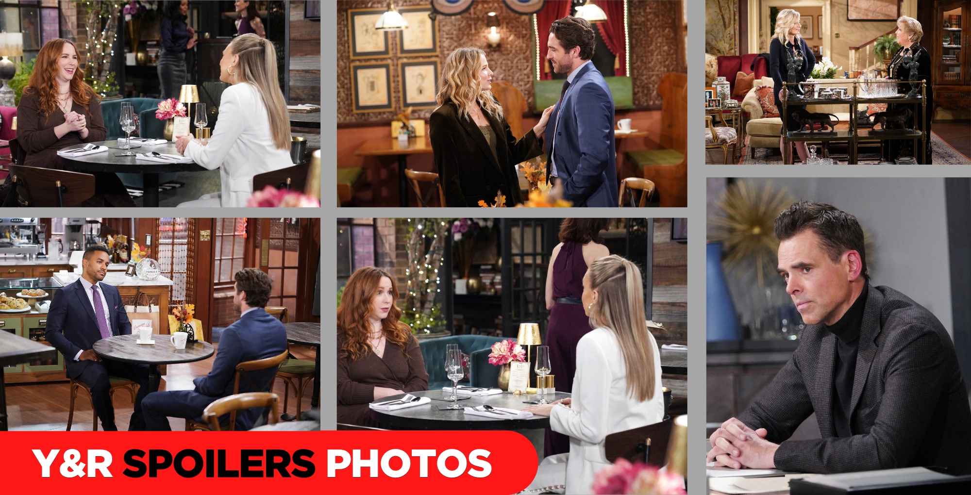 Y&R Preview Photos: Intense Discussions And Flirting