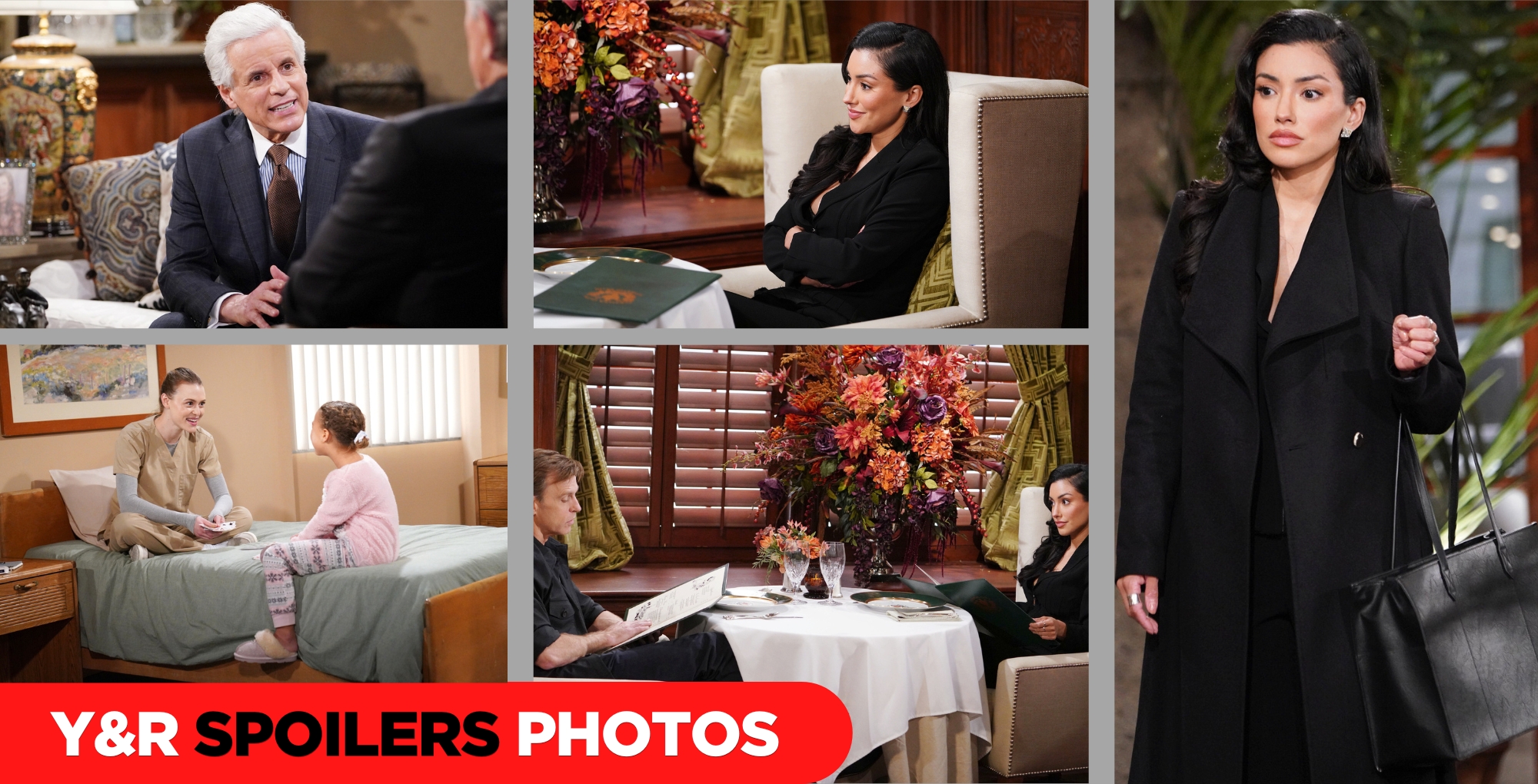 young and the restless preview photos episode 12814 collage for february 23.