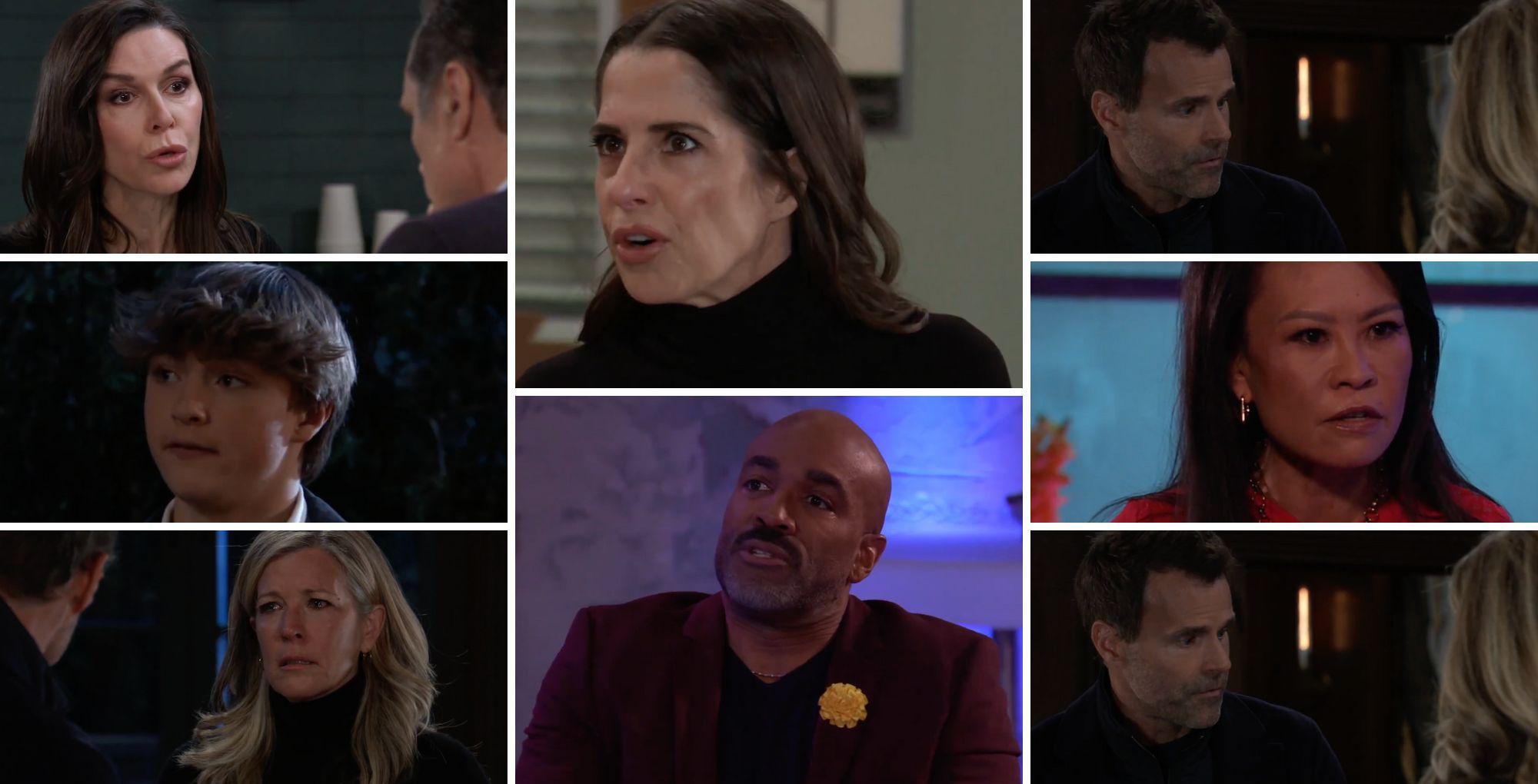 General Hospital preview collage for March 13, 2024, episode.