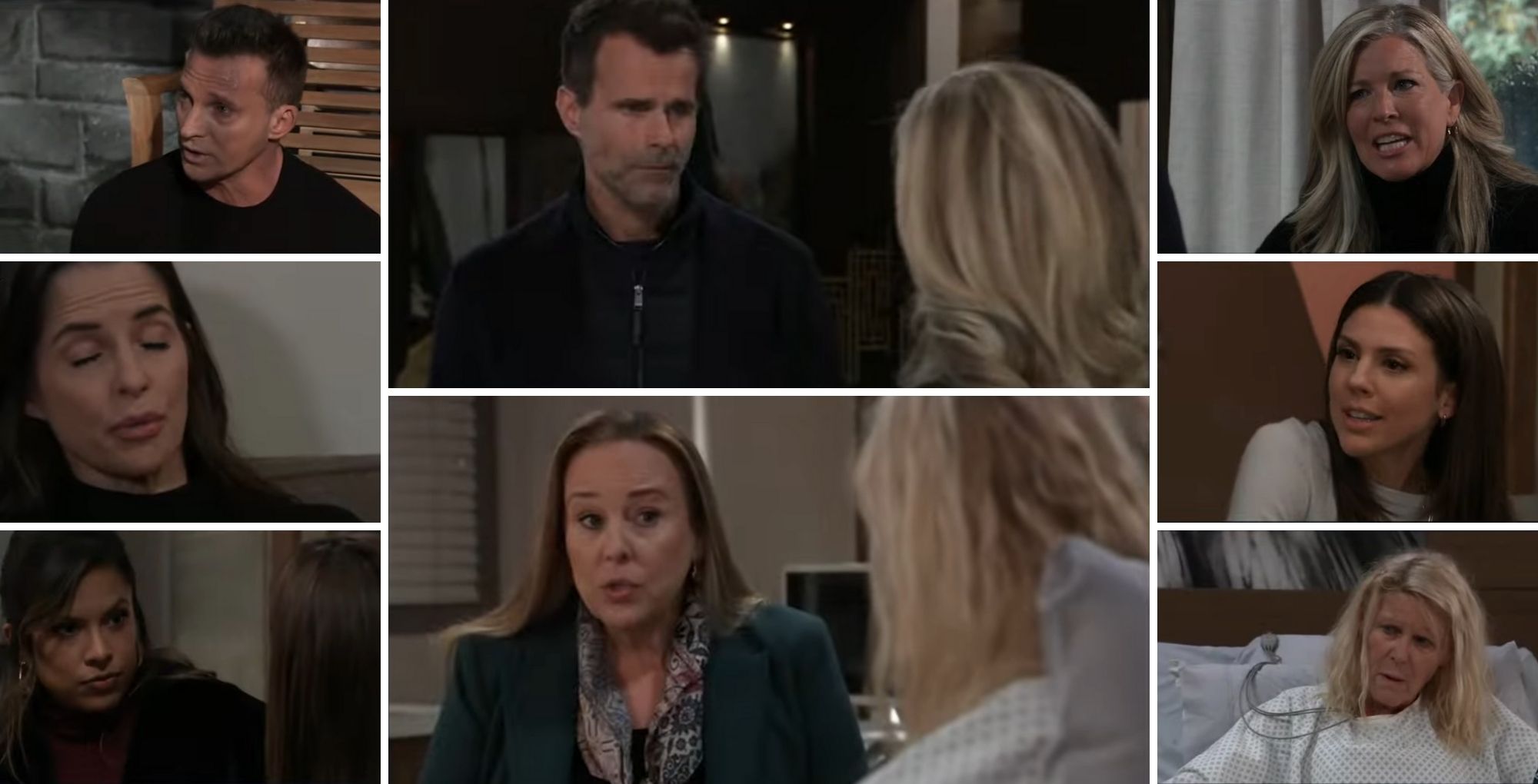 General Hospital preview collage for March 12, 2024, episode.