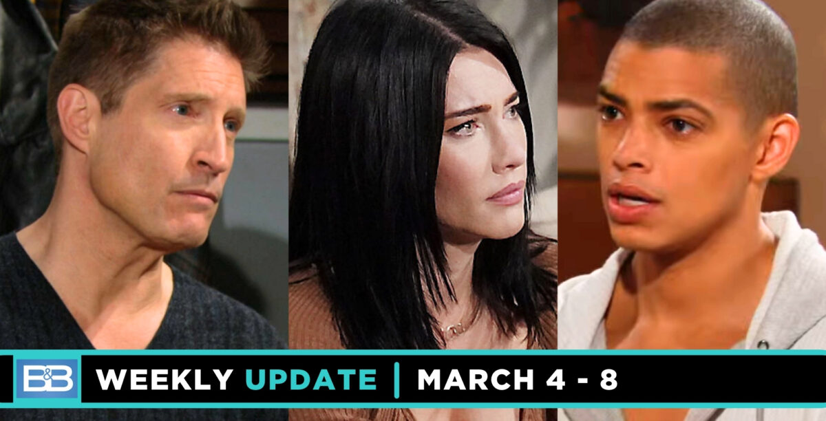 b&b spoilers weekly update with deacon, steffy, and zende.