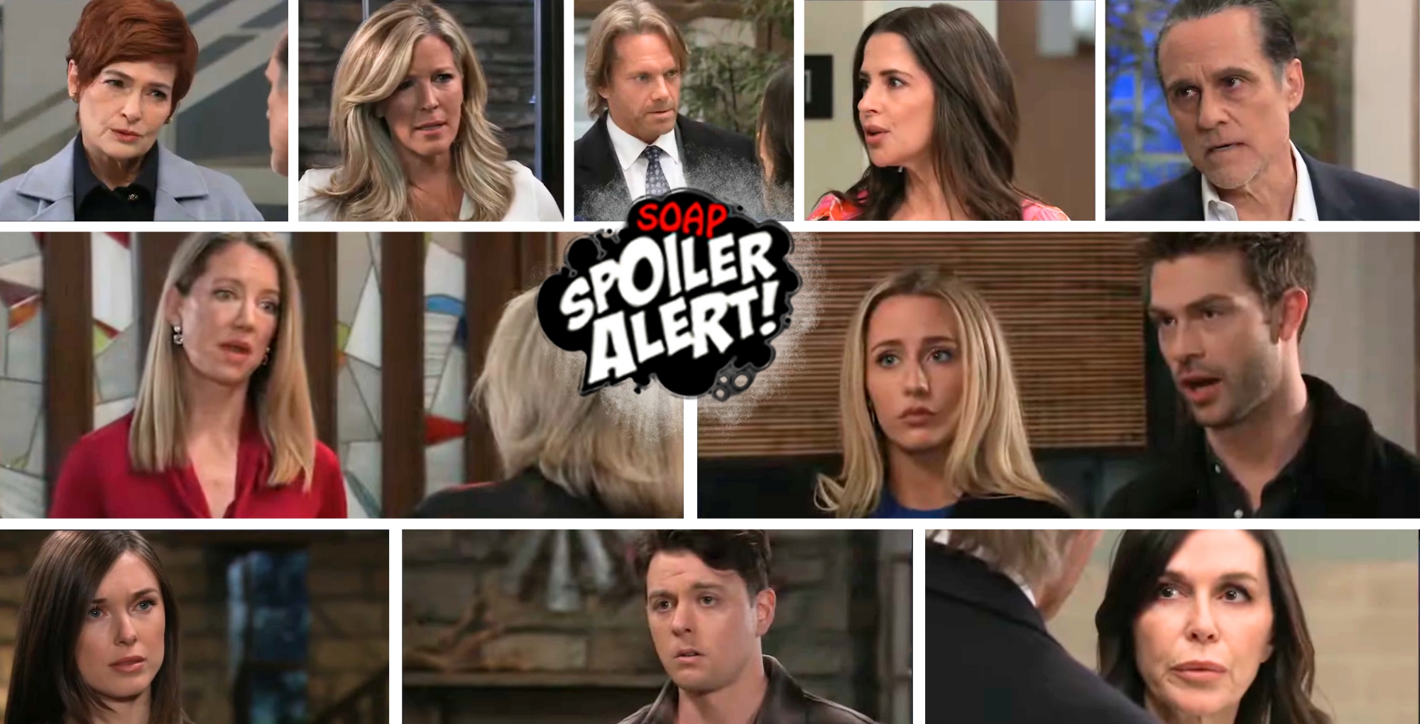 General Hospital preview collage for March 8, 2024, episode.