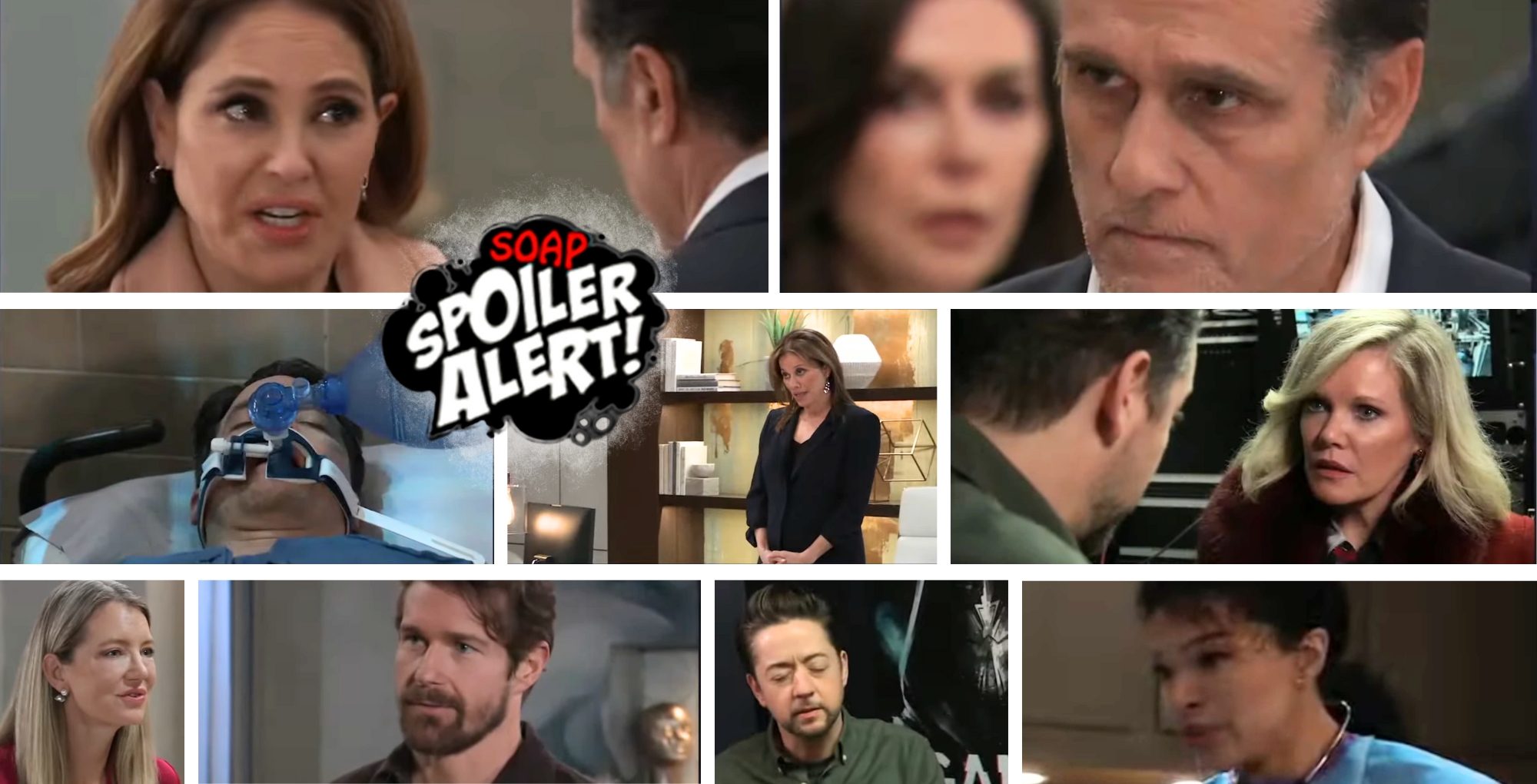 general hospital spoilers video preview for march 6 collage.