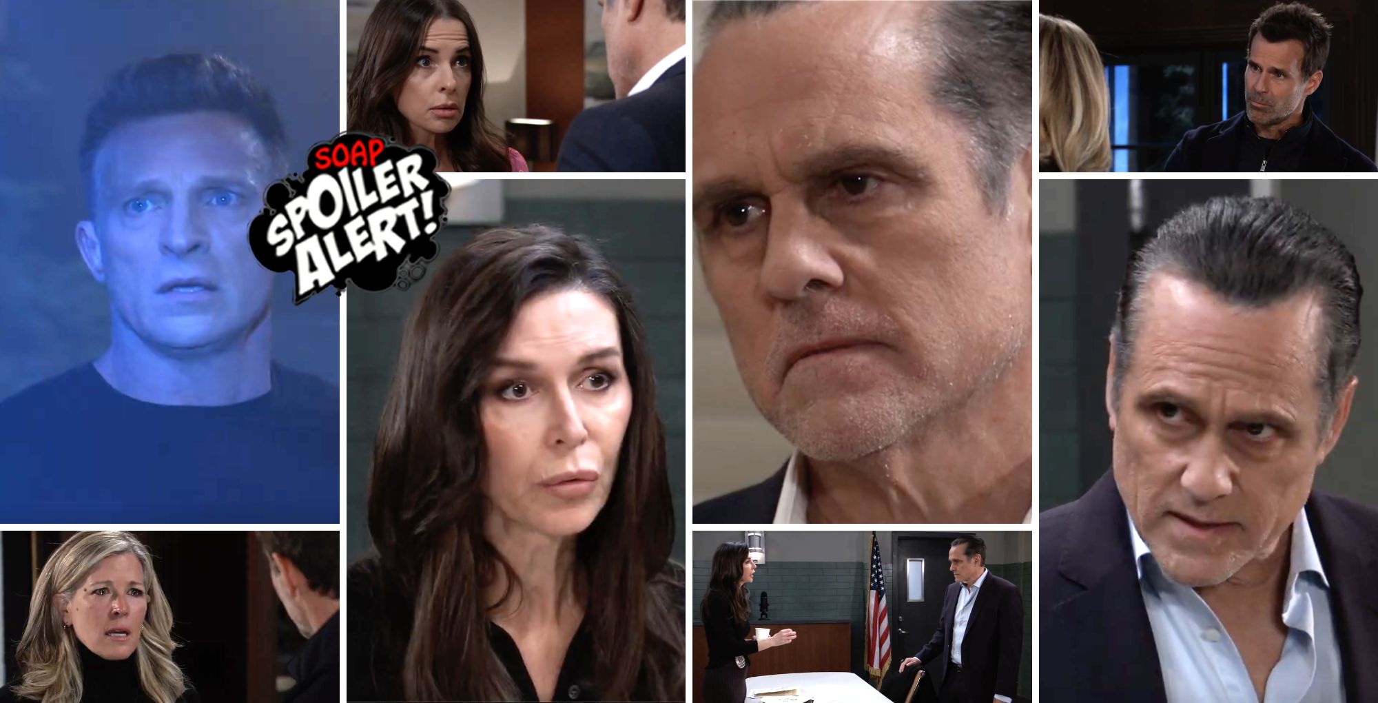 General Hospital spoilers weekly video preview collage for March 11.