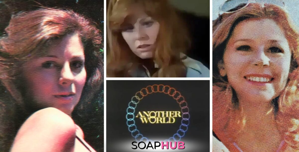 Jennifer Leak from Another World has died. Another World Soap Hub logo.