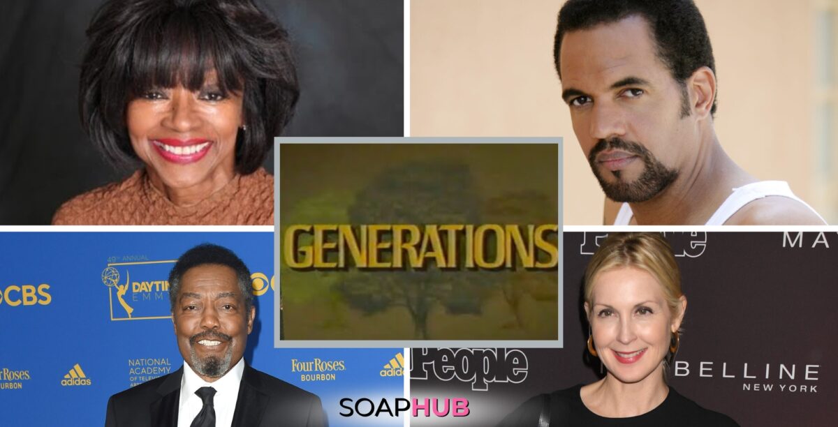 Generations stars Jonelle Allen, Kelly Rutherford, Kristoff St. John James Reynolds