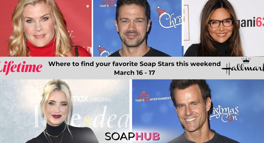 Where To Find Your Favorite Soap Stars On TV This Weekend