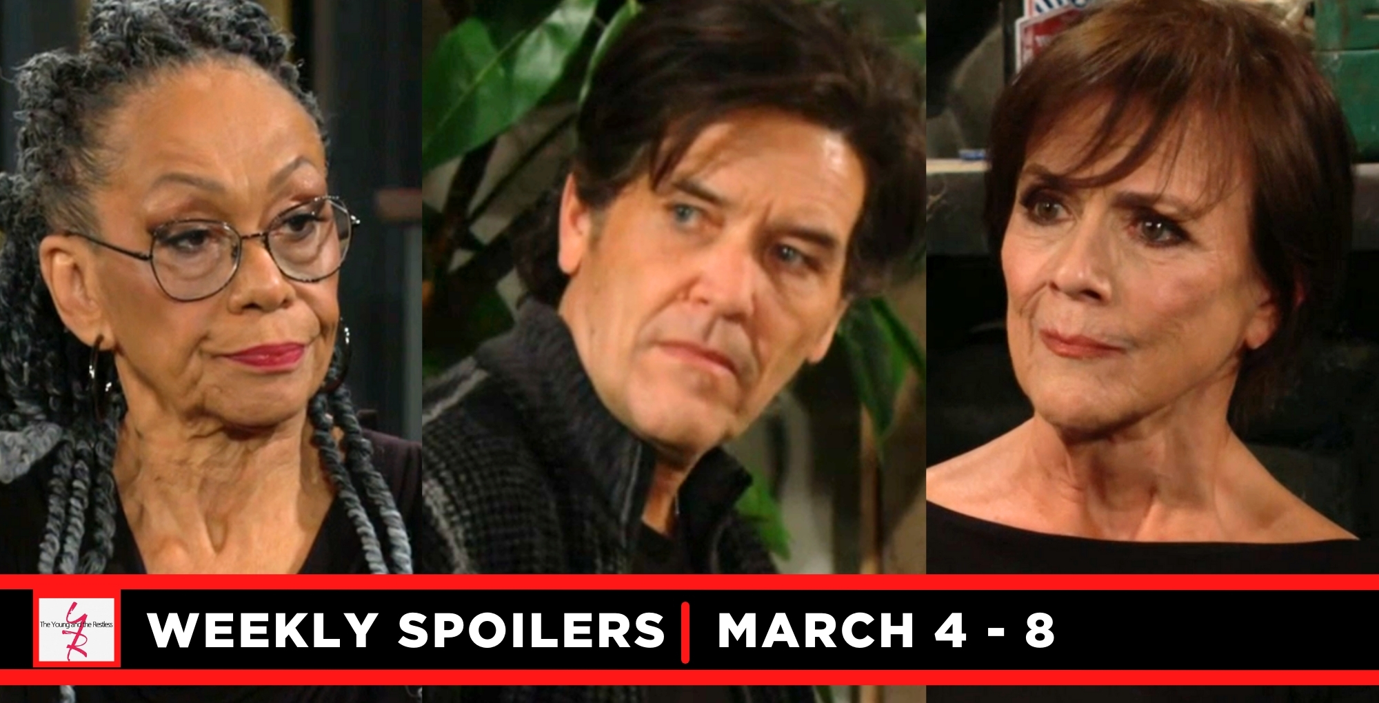 young and the restless spoilers for the week of march 4 - march 8, 2024 mamie, danny, jordan