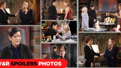 Y&R Preview Photos: Victoria Soothes Her Daughter…Plus Romantic Clashes
