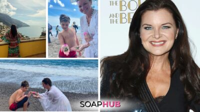 B&B’s Heather Tom Shares Beautiful Travels to Italy with Son Zane