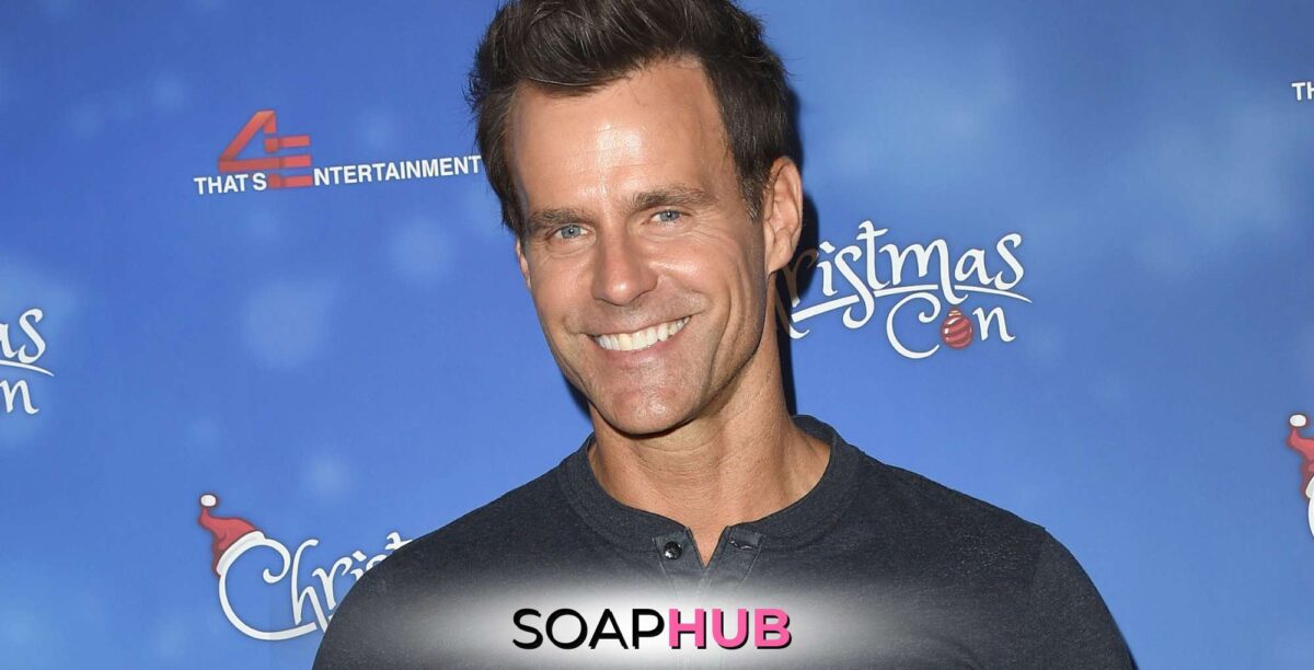 General Hospital's Cameron Mathison with the Soap Hub logo at the bottom.