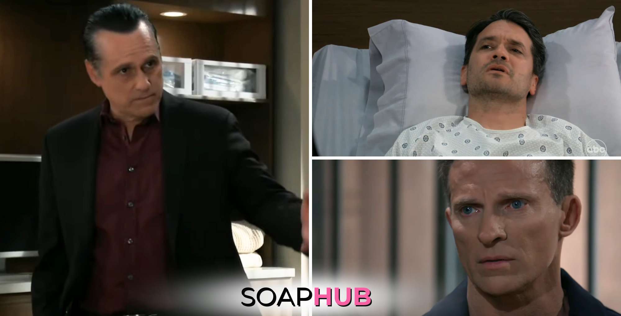 General Hospital for April 1 featured Sonny, Dante, and Jason.