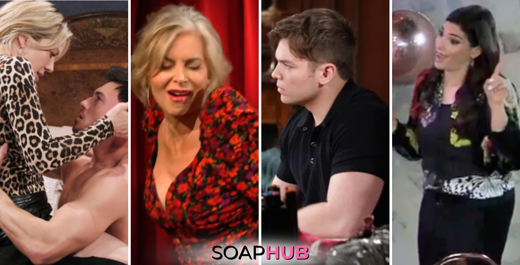 Best moments on soap operas for the week of April 26 with the Soap Hub logo.