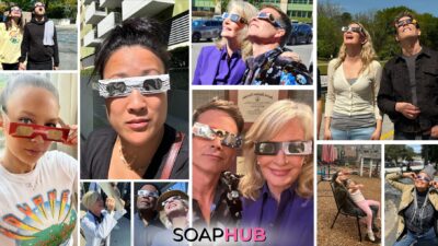 Photo Gallery: Soap Stars Sport Glasses and Share Their Solar Eclipse Excitement