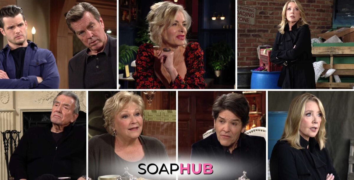 Young and the Restless spoilers video for April 22 with the Soap Hub logo.