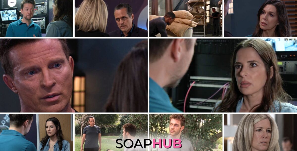 General Hospital spoilers weekly video preview collage for the week of May 27 with the soap hub logo near the bottom of the graphic
